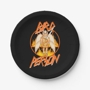 Prato De Papel RICK E MORTY™   Pássaro Pentagrama