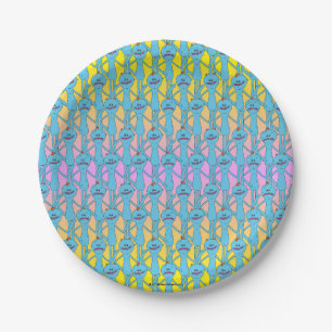 Prato De Papel RICK E MORTY™ Rainbow Sr. Meeseks Pattern