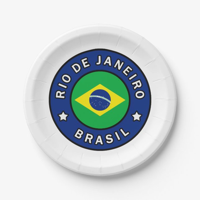 Prato De Papel Rio de Janeiro Brasil (Frente)