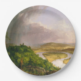 Prato De Papel Rio Oxbow Seen do Monte Holyoke, Massachusetts