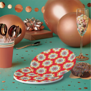 Prato De Papel Roasting Marshmallow S’mores