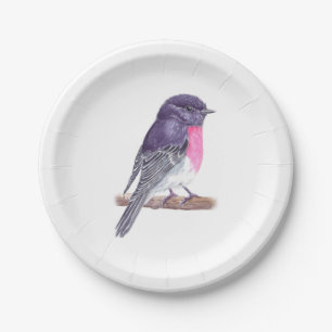 Prato De Papel Robin Paper Plates