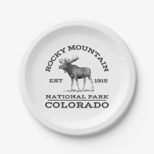 Prato De Papel Rocky Mountain National Park Colorado Moose Hike O