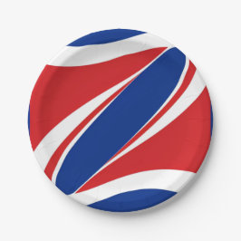 Prato De Papel Rodada Patriota Fuja