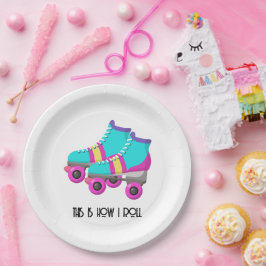 Prato De Papel Roller Skates