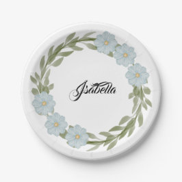 Prato De Papel Romantic wild floral