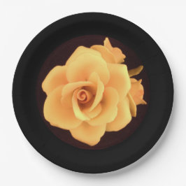 Prato De Papel Rosa Amarela, Foto de 2004.