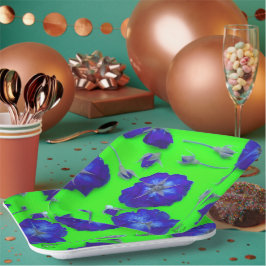 Prato De Papel Rosas