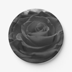 Prato De Papel Rosas vermelhas flores românticas florais botânica