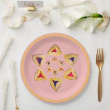 Rosé Hamantaschen - Placa de Papel Estelar para Pu