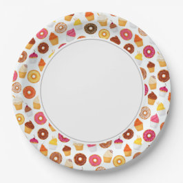 Prato De Papel ROSQUINHAS e CUPCAKES