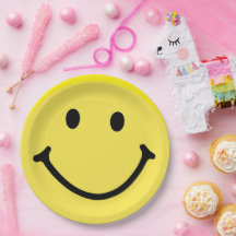 Rosto Feliz e Amarelo Brilhante