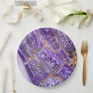 Prato De Papel Roxo Ametista