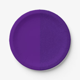 Prato de Papel Roxo Brilho Direito – Personalizáve