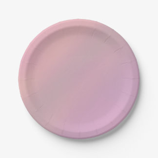 Prato De Papel Roxo Suave Bege Rosa 80s