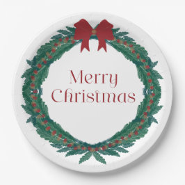 Prato De Papel Rua de Natal