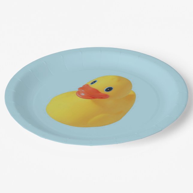 Prato De Papel Rubber Ducky (Inclinado)