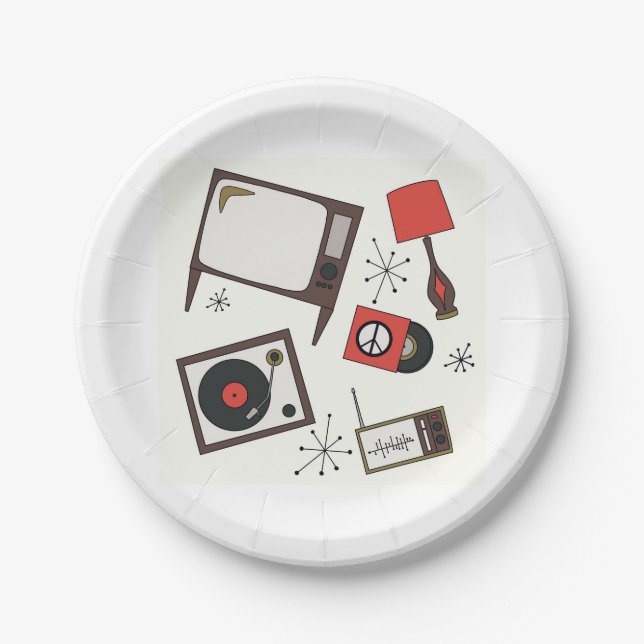 Prato De Papel Rubricas do agregado doméstico privado (Frente)