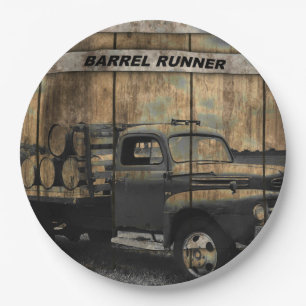 Prato De Papel Runner de Barrel Vintage