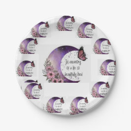 Prato De Papel 💜 RÚPIDA 💜 LUA DESIGN INPaper Plate