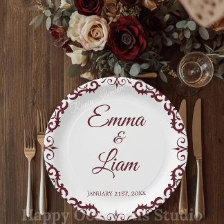 Prato De Papel Rustic Mexican Wedding Paper Plates – Papel Picado