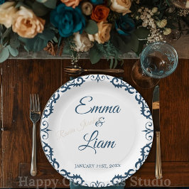 Prato De Papel Rustic Mexican Wedding Paper Plates – Papel Picado