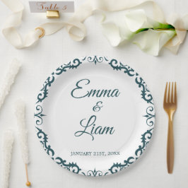 Prato De Papel Rustic Mexican Wedding Paper Plates – Papel Picado