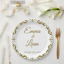 Prato De Papel Rustic Mexican Wedding Paper Plates – Papel Picado