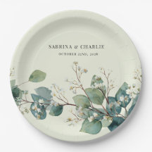 Sage Green Eucalyptus Elegant Boho