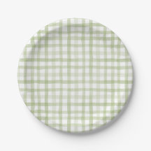 Sage Green Gingham