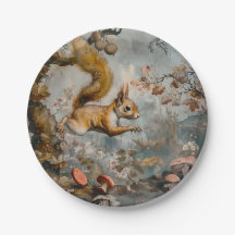 Salto - Placas de Papel Redondas