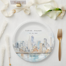 Prato De Papel San Francisco Watercolor Landscape Wedding