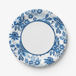 Prato De Papel Sangue Azul Doce