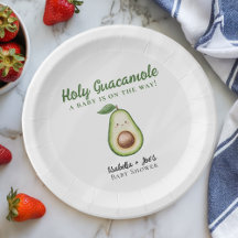 Santa Guacamole - Chá de fraldas Engraçado