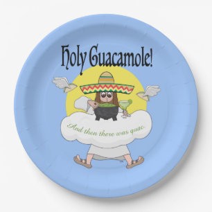 Prato De Papel Santa Guacamole Paper Plates