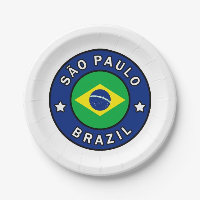 Prato De Papel São Paulo Brasil (Frente)
