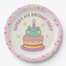 Sapo Kawaii, Bolo de Aniversário Personalizado