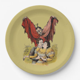 Prato De Papel Satã bizarra