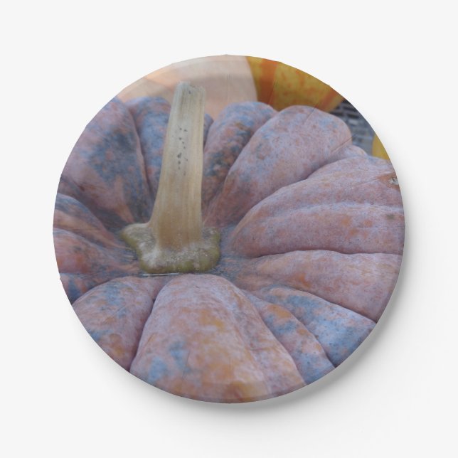 Prato De Papel Saudações do outono! (Frente)