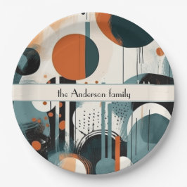 Prato De Papel Scandi Groove, personalizado