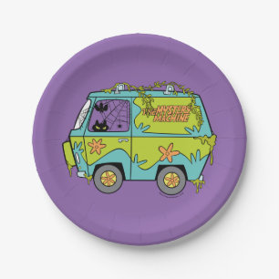 Prato De Papel Scooby-Doo A Máquina Misteriosa