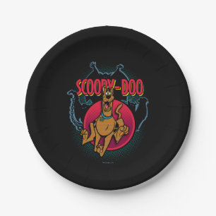 Prato De Papel Scooby-Doo que funciona dos fantasmas gráficos
