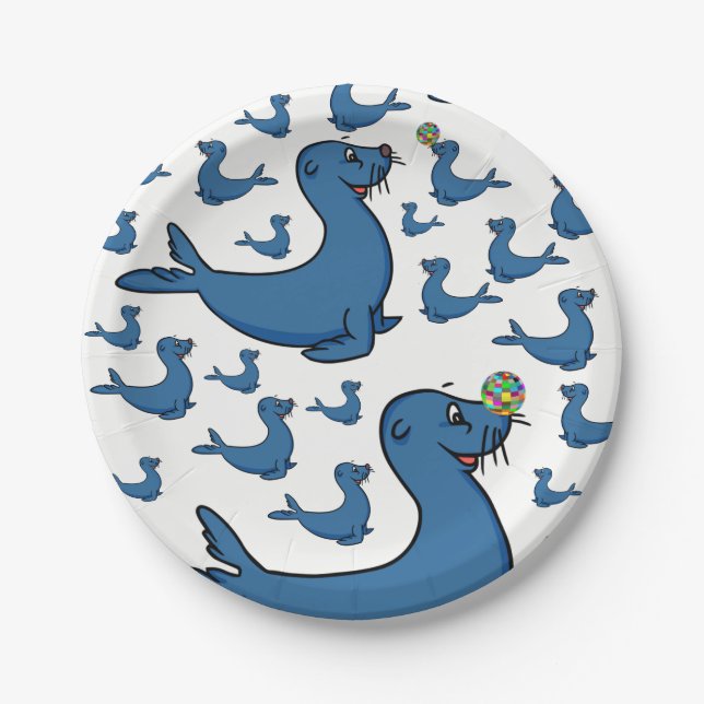 Prato De Papel Selo das placas de papel (Frente)