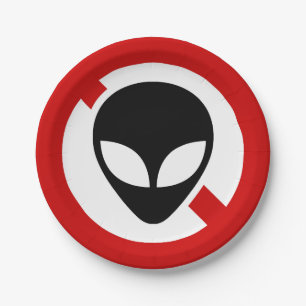PRATO DE PAPEL SEM ALIENS