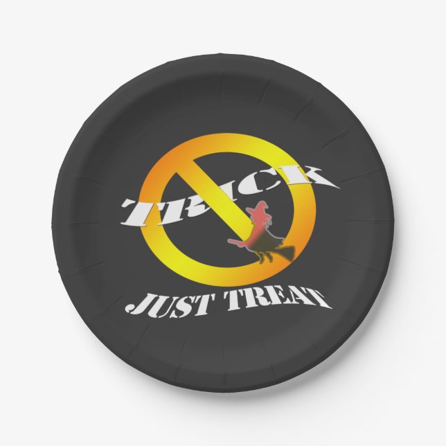 Prato De Papel Sem truque (Frente)