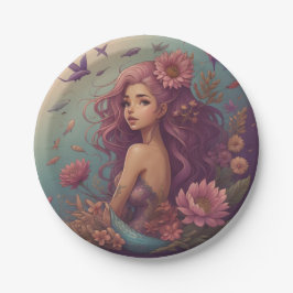 Prato De Papel Sereia