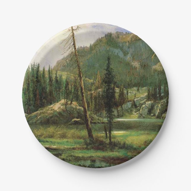 Prato De Papel Serra Nevada (Woodland Americana) (Frente)