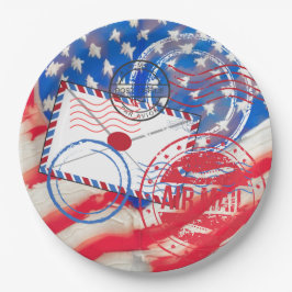 Prato De Papel Serviço Postal