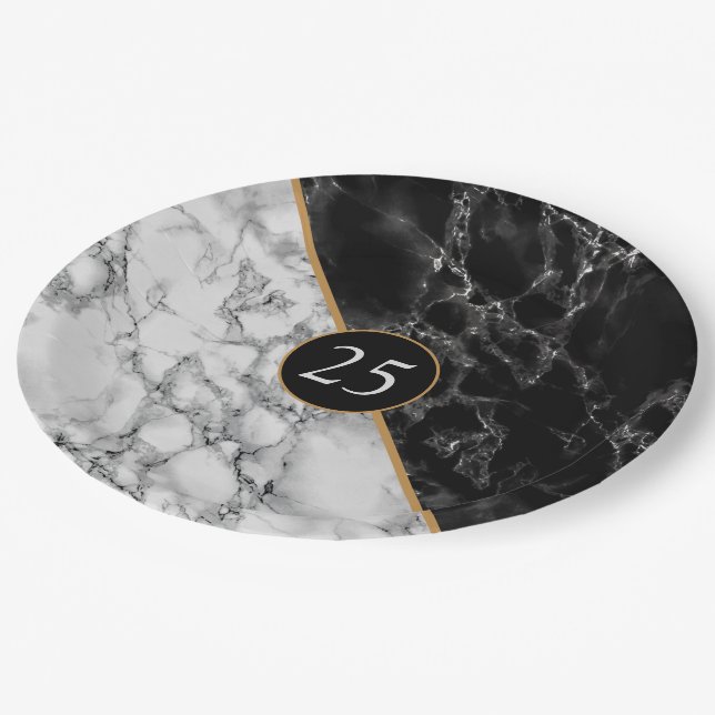 Prato De Papel Seu aniversário ou o exemplo de papel de aniversár (Inclinado)