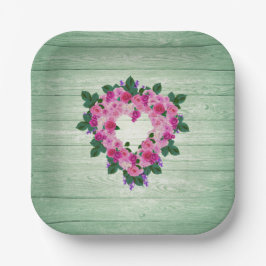 Prato De Papel Seu Belo Coração